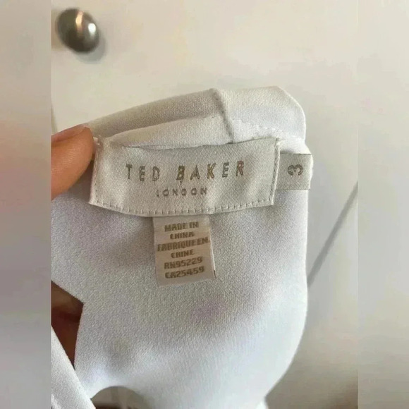 Ted Baker London NWT Queset Gem Garden Scallop Cami Top. Size 3/U.S Size 10 - Picture 9 of 11